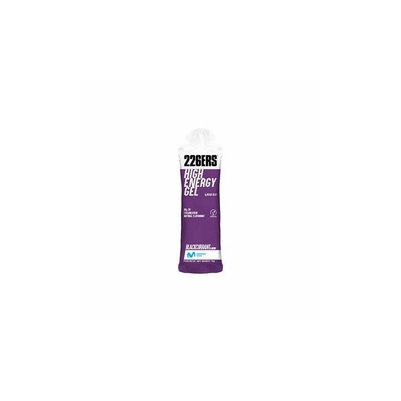 HIGH ENERGY GEL 76g - GEL ÉNERGÉTIQUE BCAA CASSIS HIGH ENERGY GEL 76g - GEL ÉNERGÉTIQUE BCAA CASSIS
