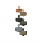 PLAQUETTES SRAM LEVEL/ELIXIR/ROAD - ORGANIC PLAQUETTES SRAM LEVEL/ELIXIR/ROAD - ORGANIC