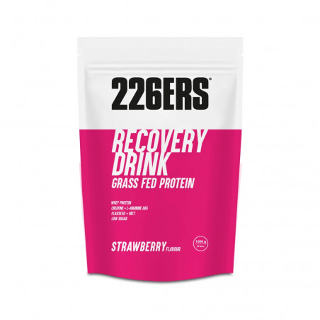 BOISSON RECUPERATION FRAISE 1KG 226ERS | Cyclone Bike