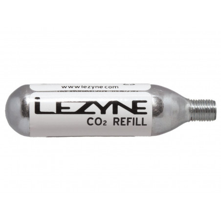 CARTOUCHE CO2 LEZYNE – GONFLAGE RAPIDE & COMPACT | Cyclone Bike
