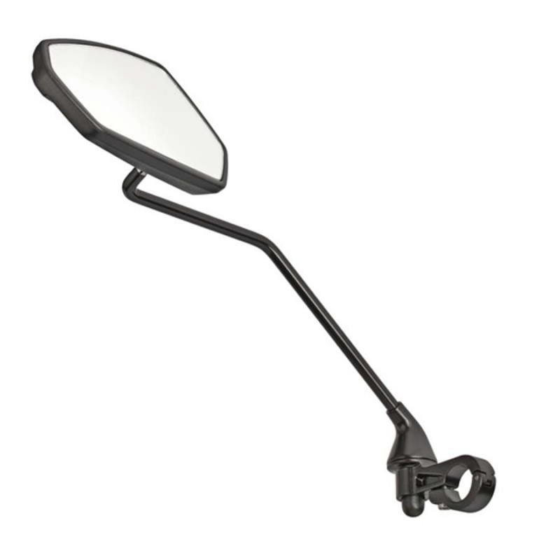 Bike Mirror Ergotec Left M-77LV Black Adjustable