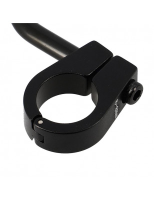 RETROVISEUR ERGOTEC GAUCHE M-77LV NOIR REGLABLE