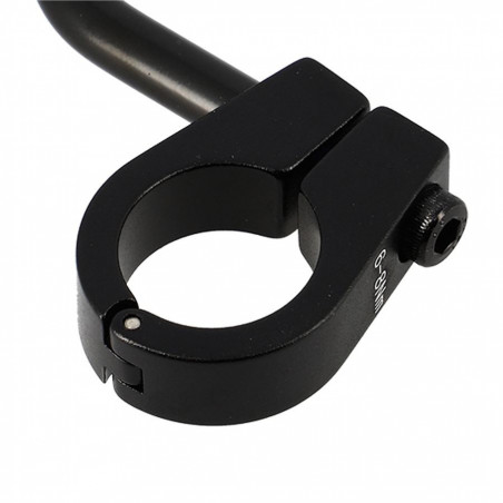 RETROVISEUR ERGOTEC GAUCHE M-77LV NOIR REGLABLE