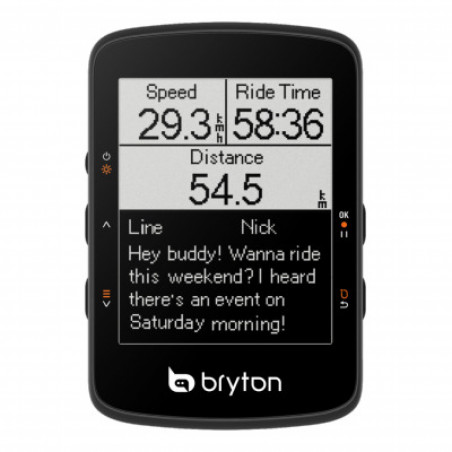 COMPTEUR BRYTON RIDER 460 E | Cyclone Bike