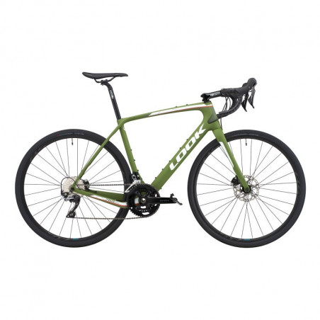 VELO LOOK 765 GRAVEL GREEN MAT GRX 2X12 L