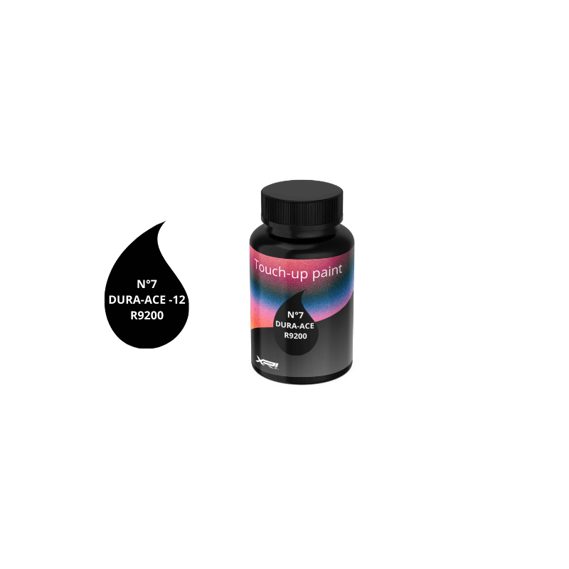 PEINTURE DE RETOUCHE NOIR GLOSSY COMPOSANTS  SHIMANO DRA-ACE 12V 10 ML