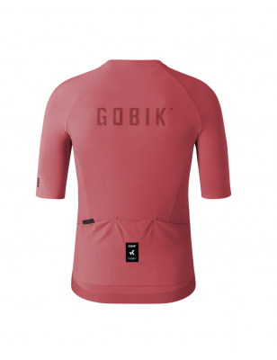MAILLOT MANCHES COURTES CX SOLID UNISEX CERISE
