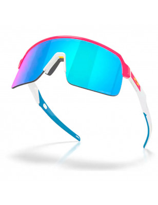 Lunettes  Sutro Lite Neon Pink W / Prizm  Sapphire Custom | Cyclone Bike