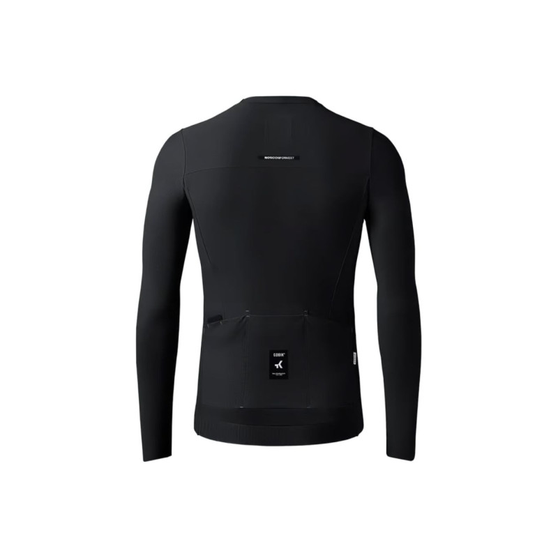 GOBIK AVALON BLACK LONG-SLEEVED JERSEY