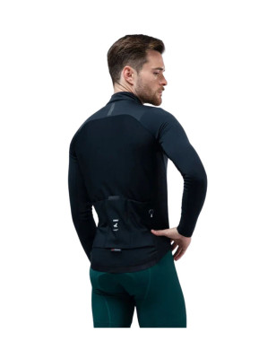 Gobik Skimo SOLID Men’s Long Sleeve Jacket Ink Black | Cyclone Bike