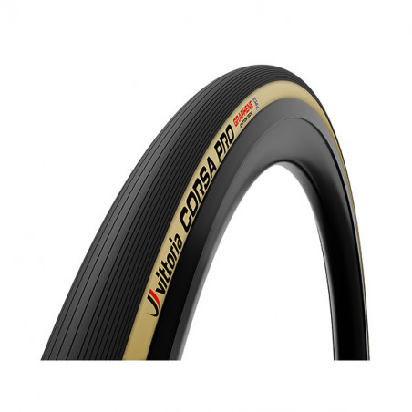 Pneu Vittoria Corsa Pro Crème Black | Cyclone Bike
