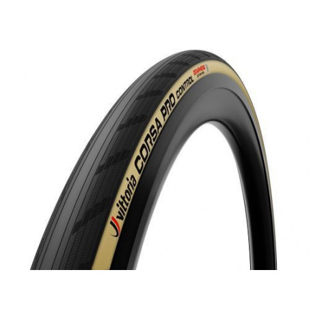 Pneu Vittoria Corsa Pro Control Crème Black | Cyclone Bike
