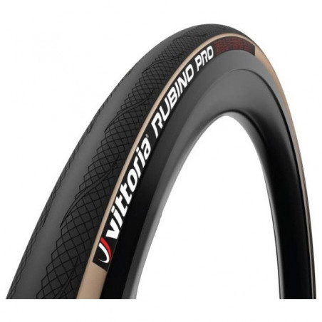 Pneu Vittoria Rubino Pro G2 Black Crème 28 | Cyclone Bike