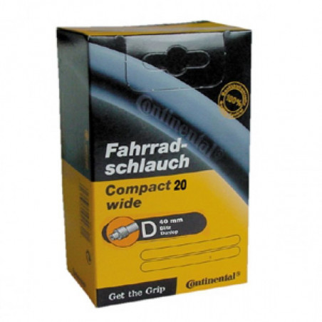 Continental Inner Tube 20 x 1.75-2.125 40 mm | Cyclone Bike