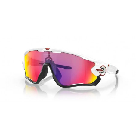 LUNETTES JAWBREAKER PRIZM ROAD POLISHED WHITE